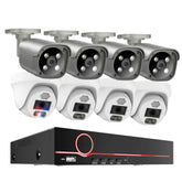 8CH 5MP POE Camera System with Face Detection